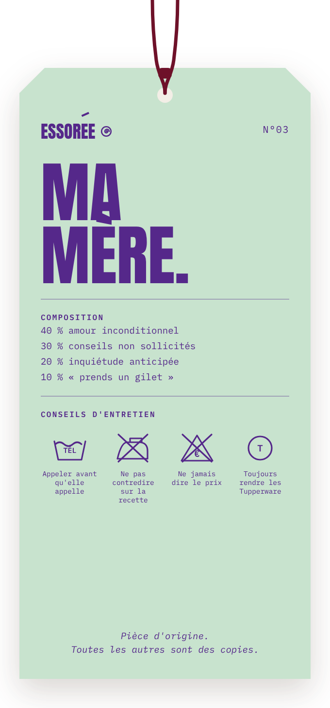 Carte Ma mère