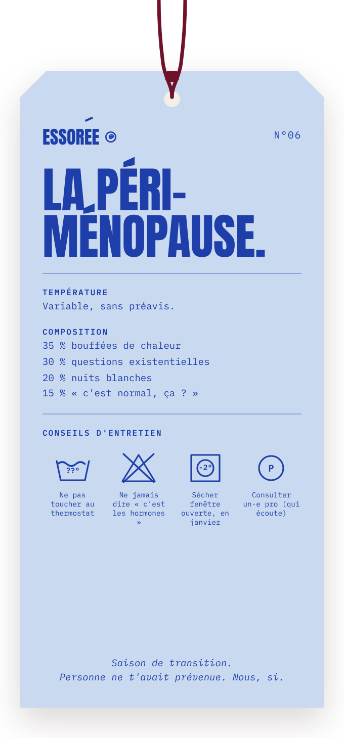Carte La périménopause