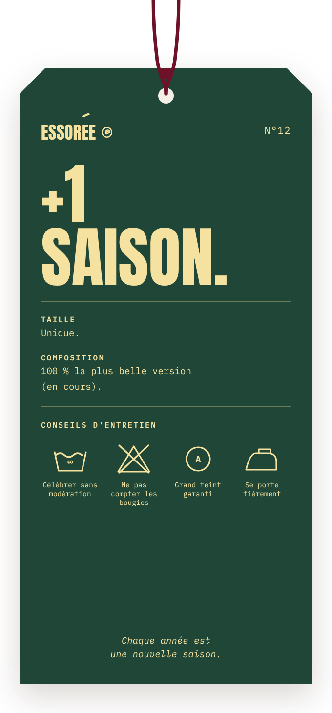 Carte +1 saison
